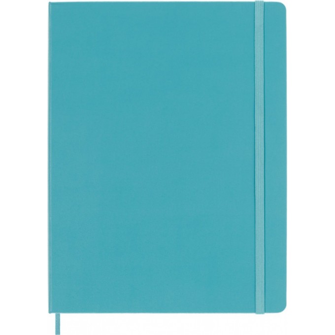 Notes MOLESKINE Classic XL (19x25 cm) w linie, twarda oprawa, reef blue, 192 strony, niebieski