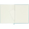 Notes MOLESKINE Classic XL (19x25 cm) w linie, twarda oprawa, reef blue, 192 strony, niebieski