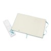 Notes MOLESKINE Classic XL (19x25 cm) w linie, twarda oprawa, reef blue, 192 strony, niebieski