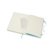 Notes MOLESKINE Classic XL (19x25 cm) w linie, twarda oprawa, reef blue, 192 strony, niebieski