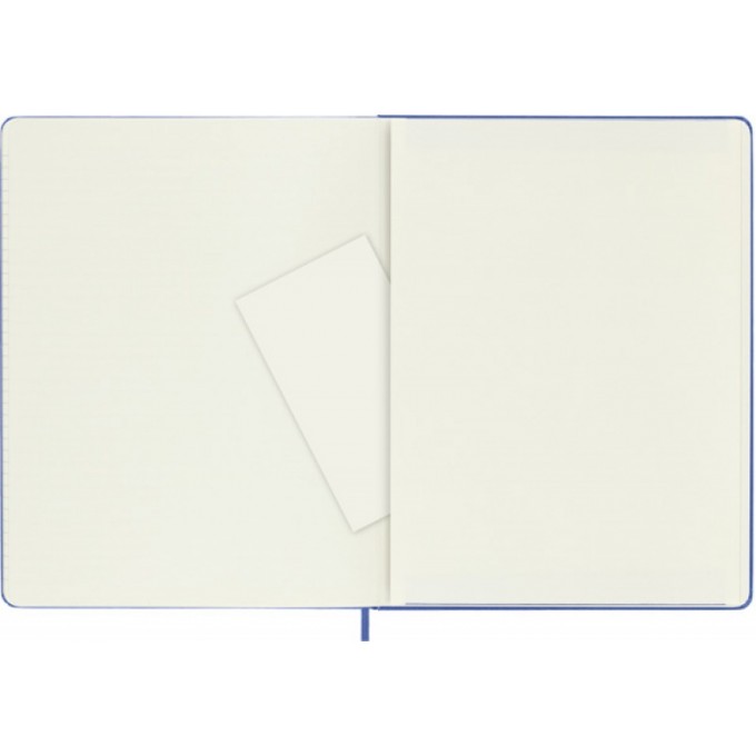 Notes MOLESKINE Classic XL (19x25 cm) w linie, twarda oprawa, hydrangea blue, 192 strony, niebieski