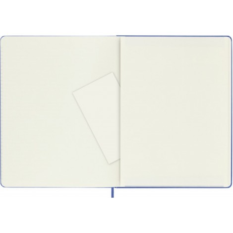 Notes MOLESKINE Classic XL (19x25 cm) w linie, twarda oprawa, hydrangea blue, 192 strony, niebieski