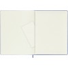 Notes MOLESKINE Classic XL (19x25 cm) w linie, twarda oprawa, hydrangea blue, 192 strony, niebieski