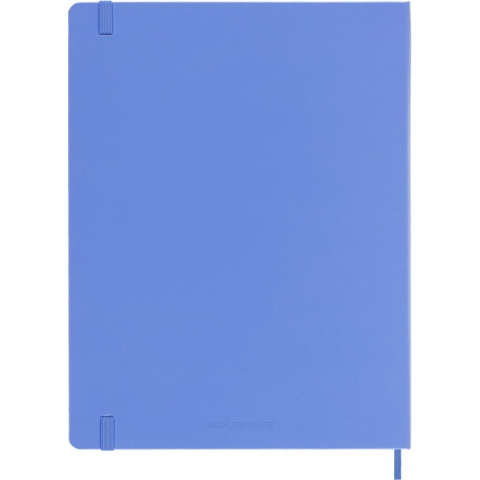 Notes MOLESKINE Classic XL (19x25 cm) w linie, twarda oprawa, hydrangea blue, 192 strony, niebieski