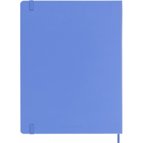 Notes MOLESKINE Classic XL (19x25 cm) w linie, twarda oprawa, hydrangea blue, 192 strony, niebieski