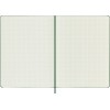Notes MOLESKINE Classic XL (19x25cm) w kratkę, twarda oprawa, myrtle green, 192 strony, zielony