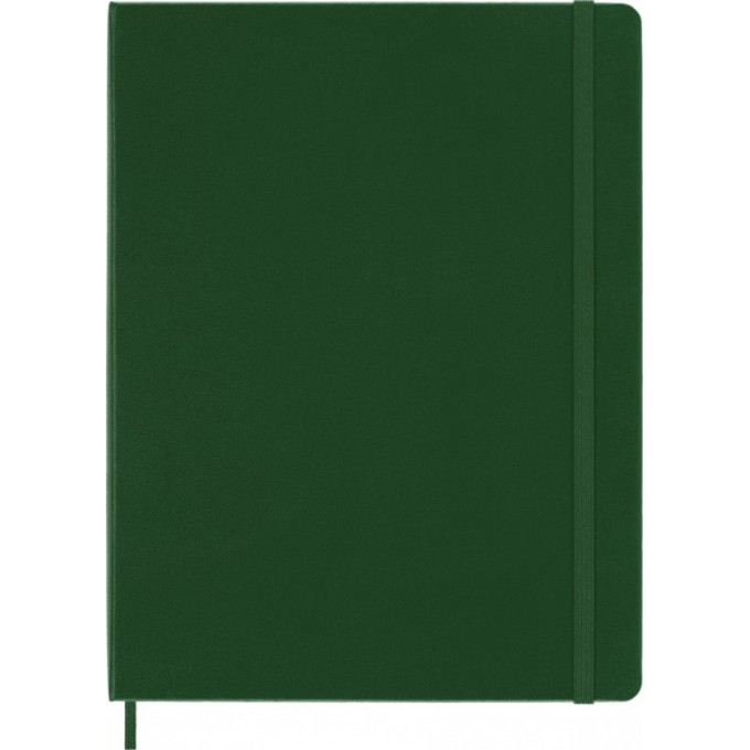 Notes MOLESKINE Classic XL (19x25cm) w linie, twarda oprawa, myrtle green, 192 strony, zielony