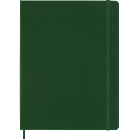 Notes MOLESKINE Classic XL (19x25cm) w linie, twarda oprawa, myrtle green, 192 strony, zielony