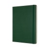 Notes MOLESKINE Classic XL (19x25cm) w linie, twarda oprawa, myrtle green, 192 strony, zielony