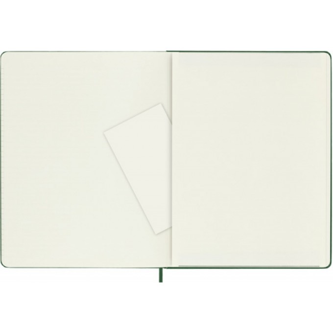 Notes MOLESKINE Classic XL (19x25cm) w linie, twarda oprawa, myrtle green, 192 strony, zielony