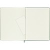 Notes MOLESKINE Classic XL (19x25cm) w linie, twarda oprawa, myrtle green, 192 strony, zielony