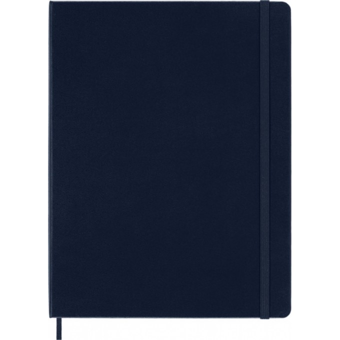 Notes MOLESKINE Classic XL (19x25cm) w linie, twarda oprawa, sapphire blue, 192 strony, niebieski