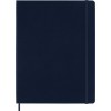 Notes MOLESKINE Classic XL (19x25cm) w linie, twarda oprawa, sapphire blue, 192 strony, niebieski
