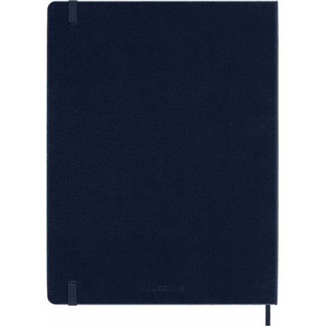 Notes MOLESKINE Classic XL (19x25cm) w linie, twarda oprawa, sapphire blue, 192 strony, niebieski