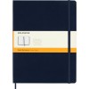 Notes MOLESKINE Classic XL (19x25cm) w linie, twarda oprawa, sapphire blue, 192 strony, niebieski