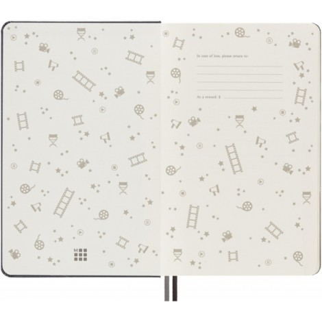 Notes MOLESKINE Passion Journal Movies & TV, 400 stron
