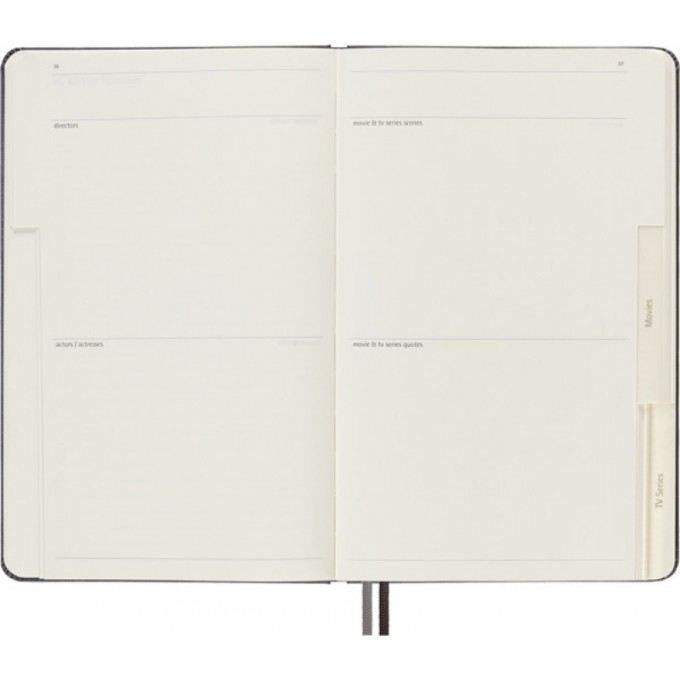 Notes MOLESKINE Passion Journal Movies & TV, 400 stron