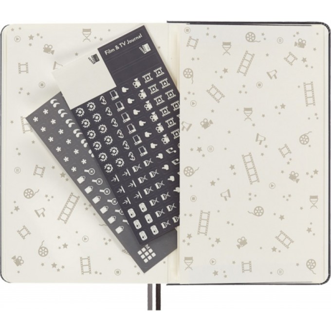 Notes MOLESKINE Passion Journal Movies & TV, 400 stron