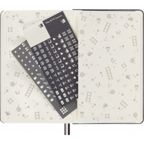 Notes MOLESKINE Passion Journal Movies & TV, 400 stron