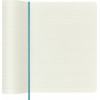 Notes MOLESKINE XL (19x25 cm) w linie, miękka oprawa, reef blue, 192 strony, niebieski
