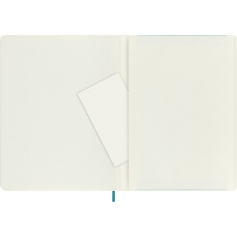Notes MOLESKINE XL (19x25 cm) w linie, miękka oprawa, reef blue, 192 strony, niebieski