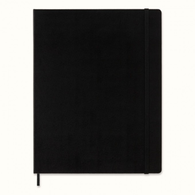 Notes MOLESKINE Classic XXL (21,6x27,9 cm) w linie, twarda oprawa, 192 strony, czarny