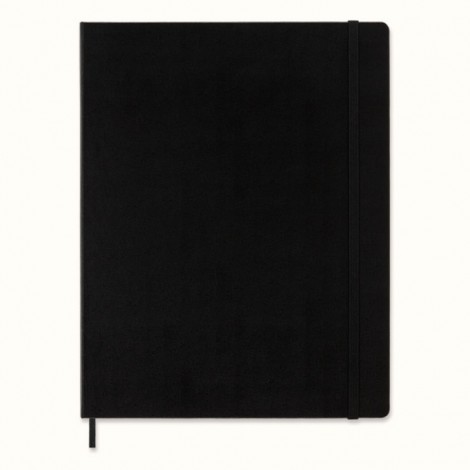 Notes MOLESKINE Classic XXL (21,6x27,9 cm) w linie, twarda oprawa, 192 strony, czarny