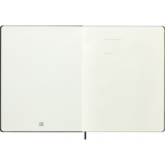Notes MOLESKINE Classic XXL (21,6x27,9 cm) w linie, twarda oprawa, 192 strony, czarny