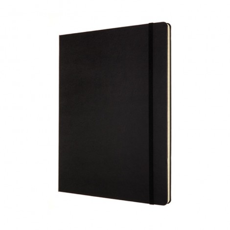 Notes MOLESKINE Classic XXL (21,6x27,9 cm) w linie, twarda oprawa, 192 strony, czarny