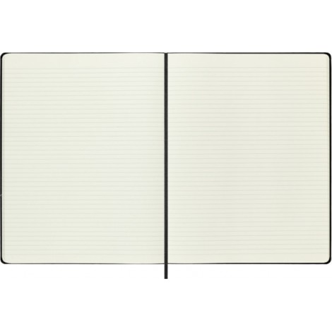 Notes MOLESKINE Classic XXL (21,6x27,9 cm) w linie, twarda oprawa, 192 strony, czarny