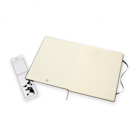 Notes MOLESKINE Classic XXL (21,6x27,9 cm) w linie, twarda oprawa, 192 strony, czarny