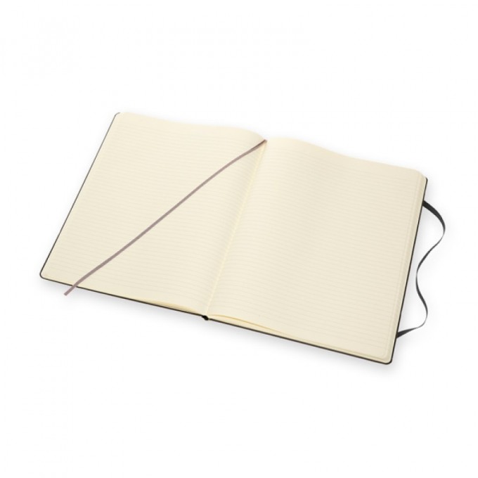 Notes MOLESKINE Classic XXL (21,6x27,9 cm) w linie, twarda oprawa, 192 strony, czarny