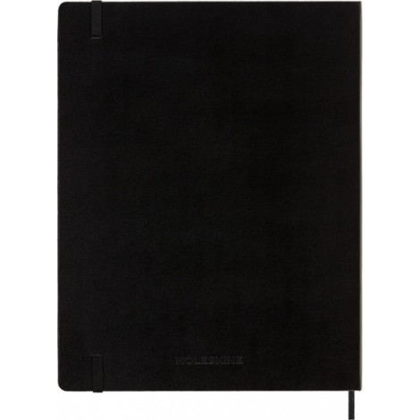 Notes MOLESKINE Classic XXL (21,6x27,9 cm) w linie, twarda oprawa, 192 strony, czarny