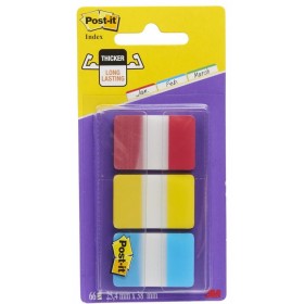 Zakładki indeksujące POST-IT® do archiwizacji (686-RYB), PP, silne, 38x25mm, 3x22 kart., mix kolorów