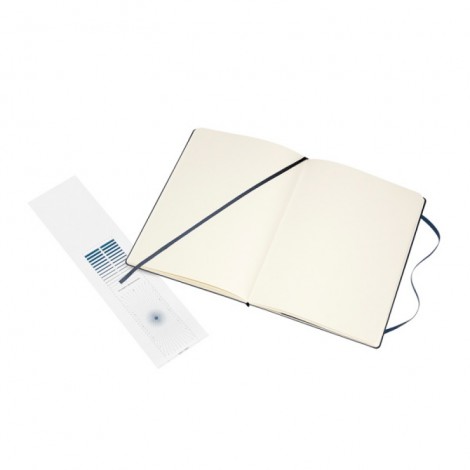 Szkicownik MOLESKINE A4 (21x29,7 cm), sapphire blue, 96 stron, niebieski