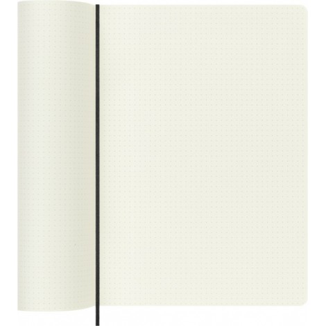 Notes MOLESKINE Classic A4 (21x29,7 cm) w kropki, miękka oprawa, 192 strony, czarny