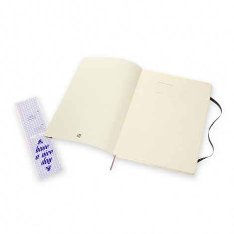 Notes MOLESKINE Classic A4 (21x29,7 cm) w kropki, miękka oprawa, 192 strony, czarny