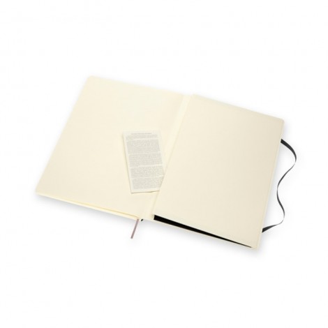 Notes MOLESKINE Classic A4 (21x29,7 cm) w kropki, miękka oprawa, 192 strony, czarny