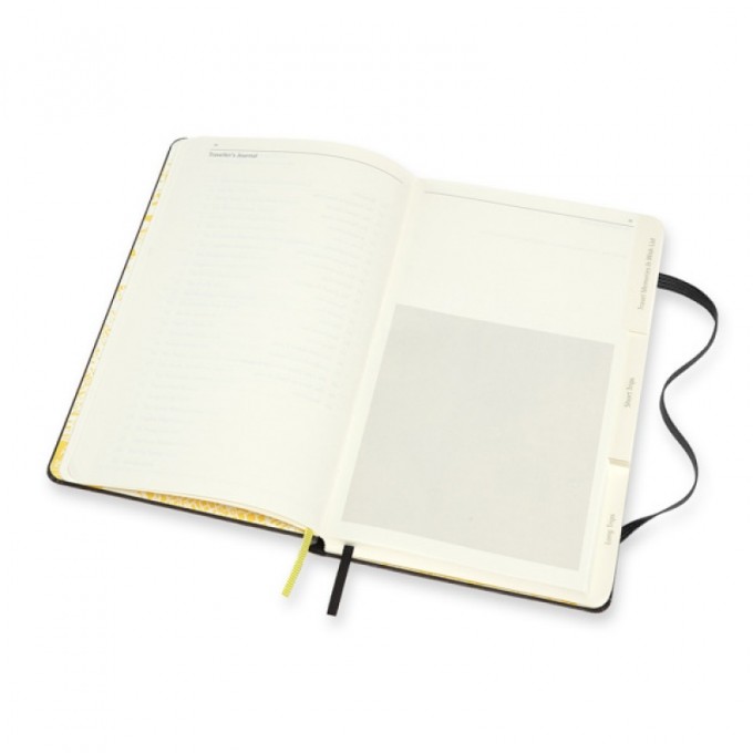 Notes MOLESKINE Passion Journal Travellers National Geographic, 400 stron, szary