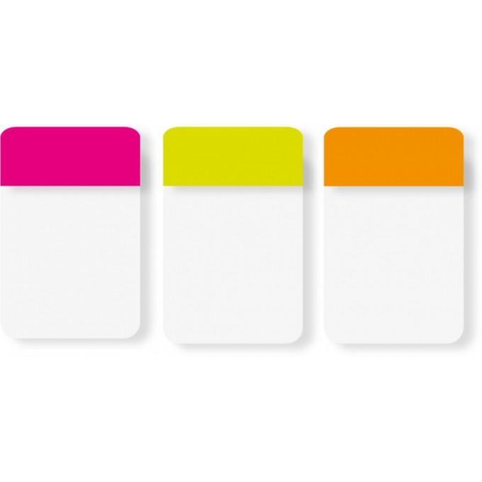 Zakładki indeksujące POST-IT® do archiwizacji (686-PGOEU), PP, silne, 38x25mm, 3x22 kart., mix kolorów