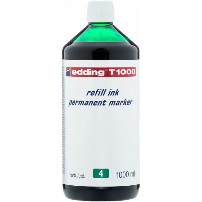 Tusz do uzupełniania markerów permanentnych e-t1000 EDDING, zielony