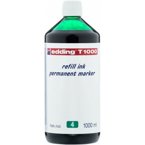 Tusz do uzupełniania markerów permanentnych e-t1000 EDDING, zielony