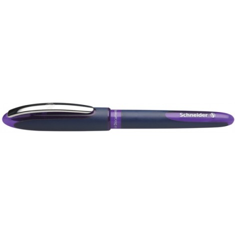 Pióro kulkowe SCHNEIDER One Business, 0,6 mm, fioletowe