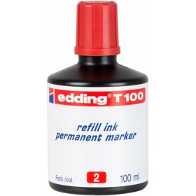 Tusz do uzupełniania markerów permanentnych e-T 100 EDDING, czerwony