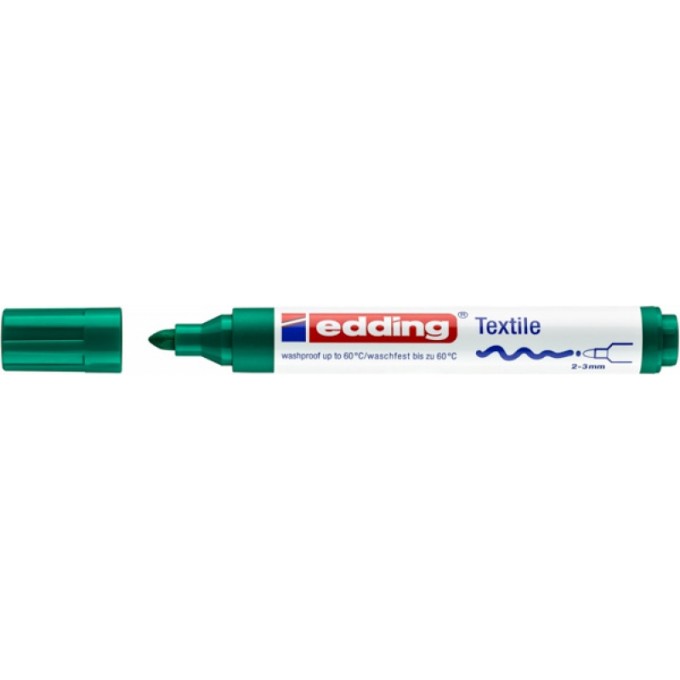 Marker tekstylny e-4500 EDDING, 2-3 mm, zielony