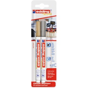Marker kredowy e-4085 EDDING, 1-2 mm, blister, 2 szt., mix kolorów