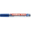 Marker do tablic suchościeralnych e-250 EDDING, 1,5-3 mm, niebieski