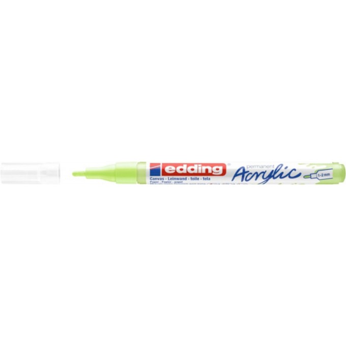 Marker akrylowy e-5300 EDDING, 1-2 mm, pastelowy zielony mat