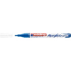 Marker akrylowy e-5300 EDDING, 1-2 mm, matowy błękit gencjanowy