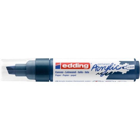 Marker akrylowy e-5000 EDDING, 5-10 mm, matowy szykowny granat